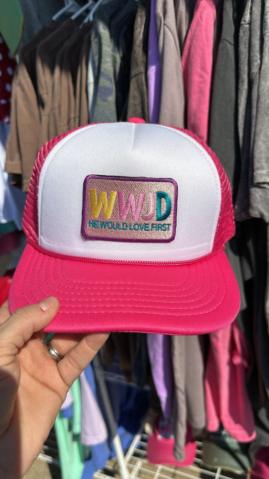 WWJD Trucker Hat