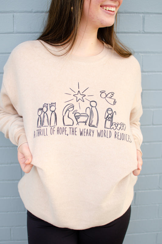 A Thrill of Hope Sweatshirt