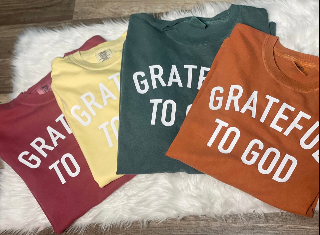 Grateful to God Long Sleeve Comfort Colors